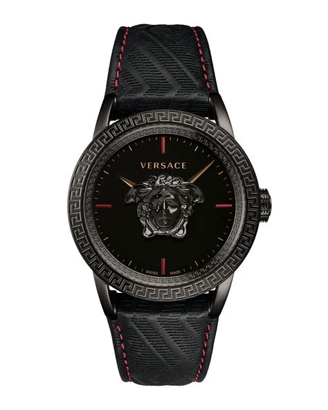 versace black palazzo empire watch